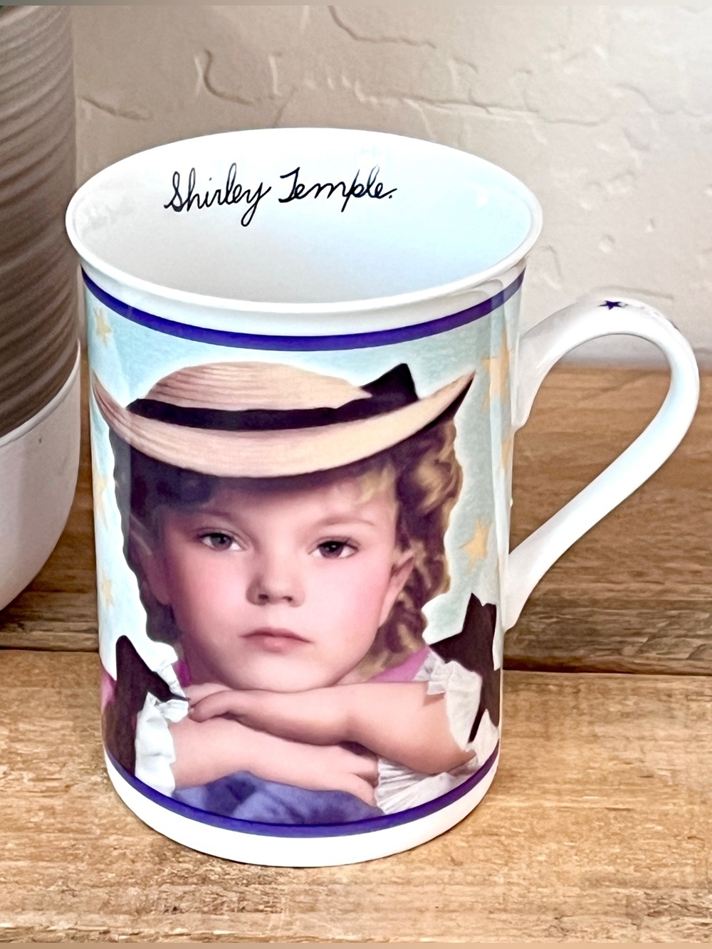 Vintage Danbury Mint Shirley Temple "The Little Colonel 1935" Porcelain Mug